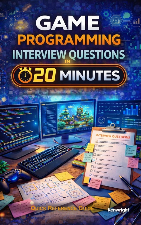 Cover of Game Programming Interview Questions in 20 Minutes (Coffee Break Series)